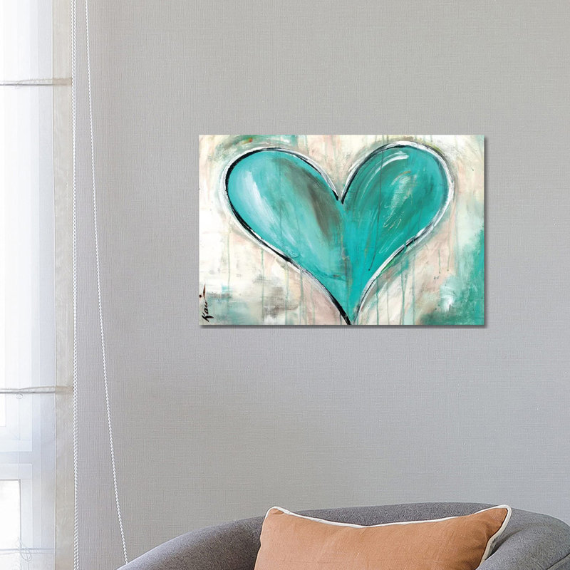 Tell Me When by Kami Lerner - Wrapped Canvas Painting, 66.04 cm H x 45.72 cm W x 1.91 cm D