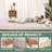 Paoli Japanese Floor Mattress, 4" Thick Sherpa Fleece Futon Mattress, Roll Up Sleeping Pads, Reversible and Portable Folding Foam Floor Bed Tatami Mat-870936147-871074158