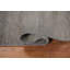 Tapis gris uni uni pour vestibule 3 x 5 Gabbeh