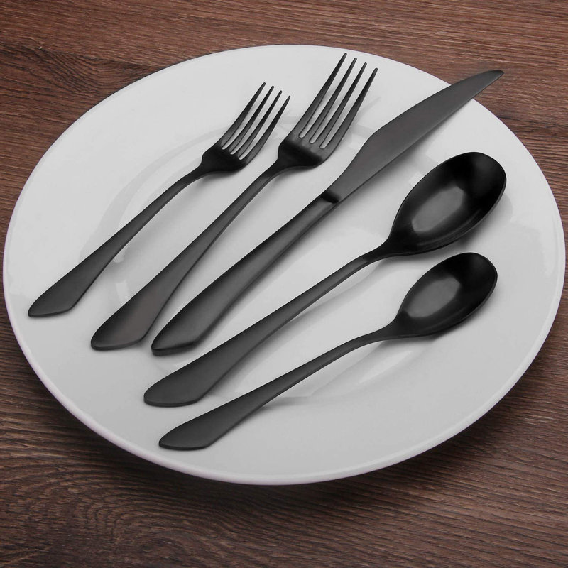Latitude Run® Stainless Steel Flatware Set - Service for 4