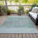 Machine Washable Indoor/Outdoor Eden ACN2214 Striped Rug