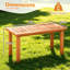 Rectangle Outdoor Coffee Table - 90 cm W 45.5 cm D