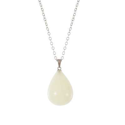 Un pendentif en cristal fluorescents lumineux colliers dans le cristal foncé pendentifs chaîne de pierre hexagonale colliers cadeau de Noël