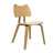 Modern Dining Chairs With Backrest, With Rubberwood Frame, For Dining Room/Living Room-647947408