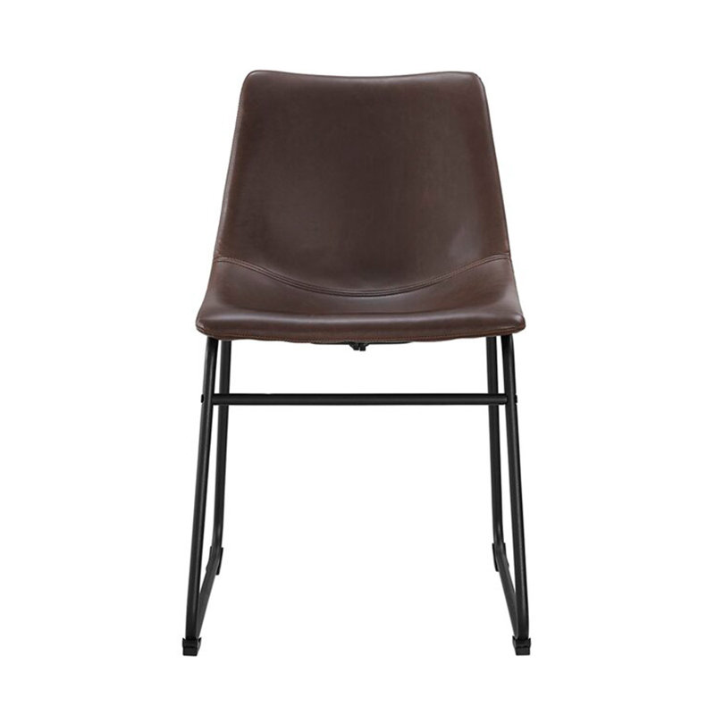 Cilurso Upholstered Side Chair, Brown