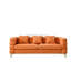 Upholstered 81 " Cotton Sectional