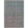 Machine Washable Indoor/Outdoor Xhevrie Teal Rug