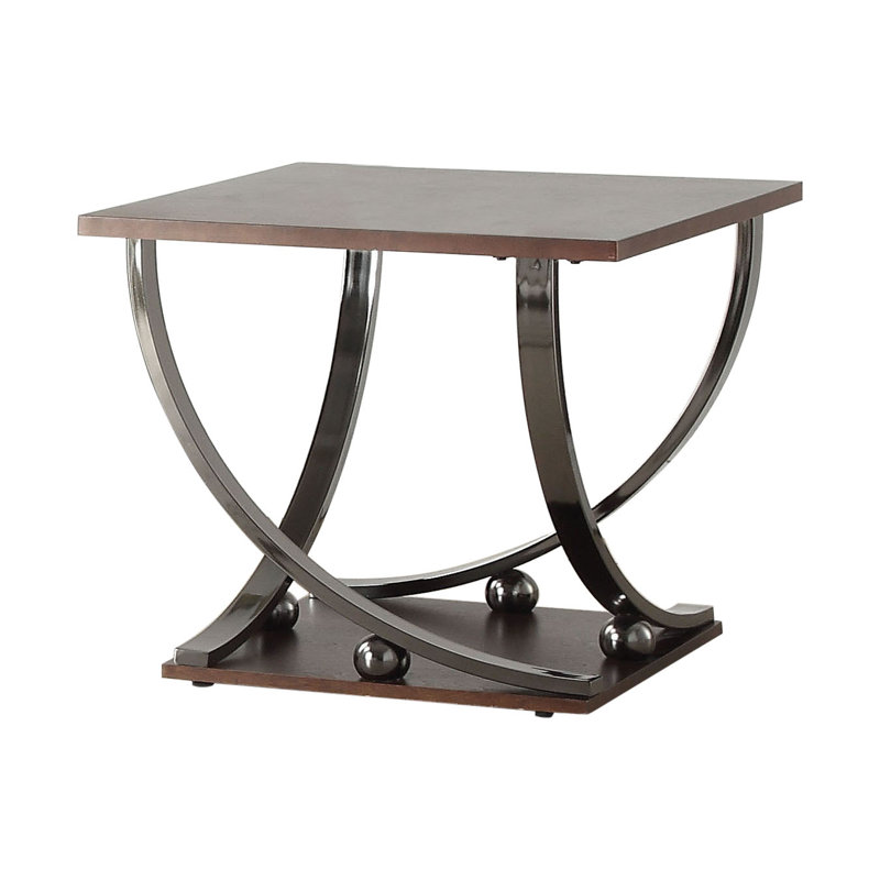 End Table, Black Nickel