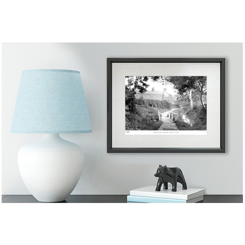 Rudston, Water Lane C1950 by Francis Frith - Single Picture Frame Print, 28cm H x 36cm W x 2.3cm D