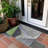 Killingly Flatweave Washable Abstract Indoor / Outdoor Rug-6185760