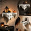 Décoration d'Halloween : Étagère murale squelette en forme de pic de glace, rangement mural sur le thème sombre, décoration murale d'Halloween-1879121615