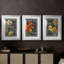 Tableau noir Paris II - Impression encadrée sur mesure de qualité supérieure mate - 3 pièces-614822434