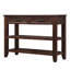 Console avec 2 tiroirs de rangement et 2 tablettes