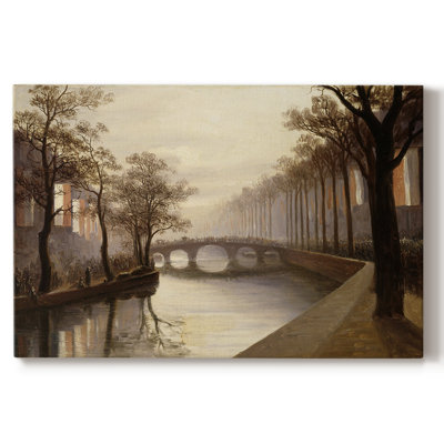 Paysages rétro-DCCXC -Galerie enveloppée Cavas