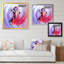 Danseurs de tango rouges et vierges - Décoration murale sur toile glam-1358436079-1358436085