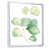 Cadre flottant blanc