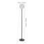 185.5cm Gloss Torchiere Floor Lamp