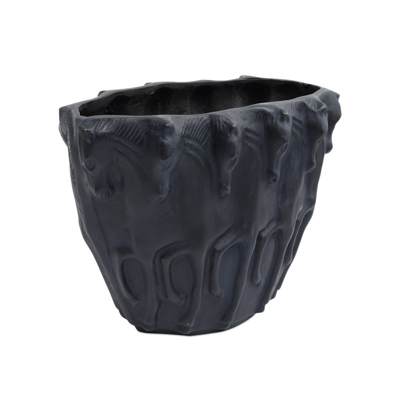 Dressage Handmade Cast Aluminum Table Vase