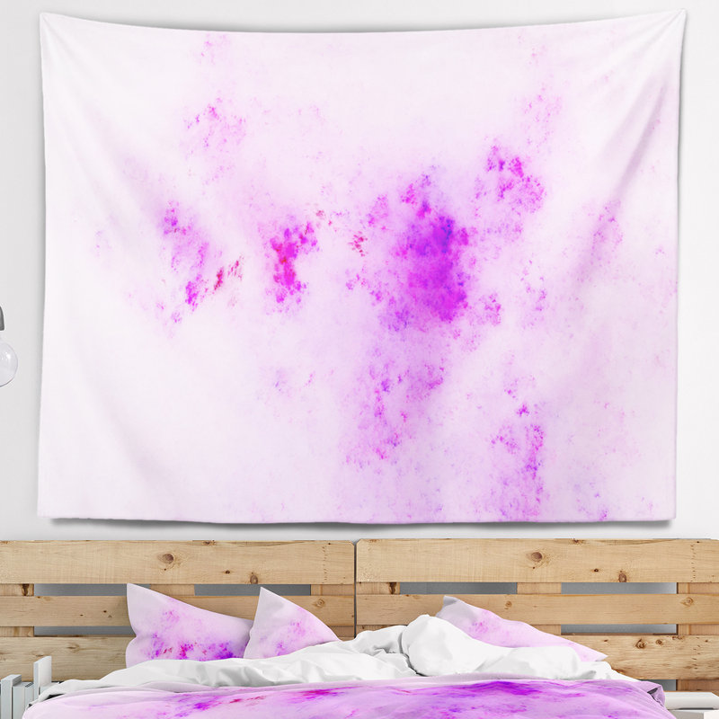 Ciel abstrait avec étoiles tapisserie, H 78 po x l 92 po