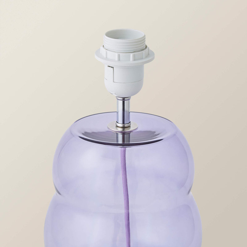Deleena Glass Lamp Base Lamp