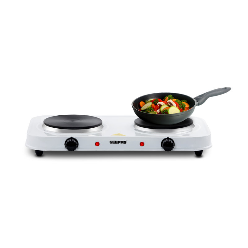 Geepas 2000W Electric Double Hot Plate
