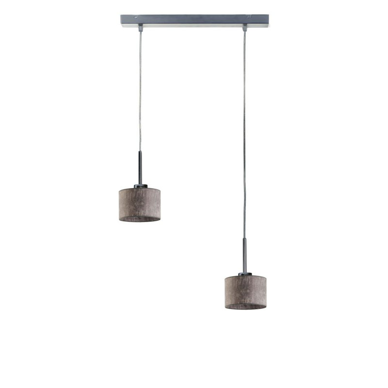 Gurganious 2 - Light Kitchen Island Pendant, Grey, Light Brown