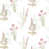 Rouge / beige / vert menthe / blanc