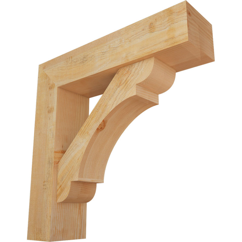 Support de bloc olympique avec entretoise décalée, 32 x 32, Sapin Douglas de l 8 po (scié brut)