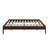 Contemporary Low-Profile Bed Frame Featuring Durable Internal Grid Foundation-1227029069