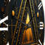 Horloge murale en métal-93395795