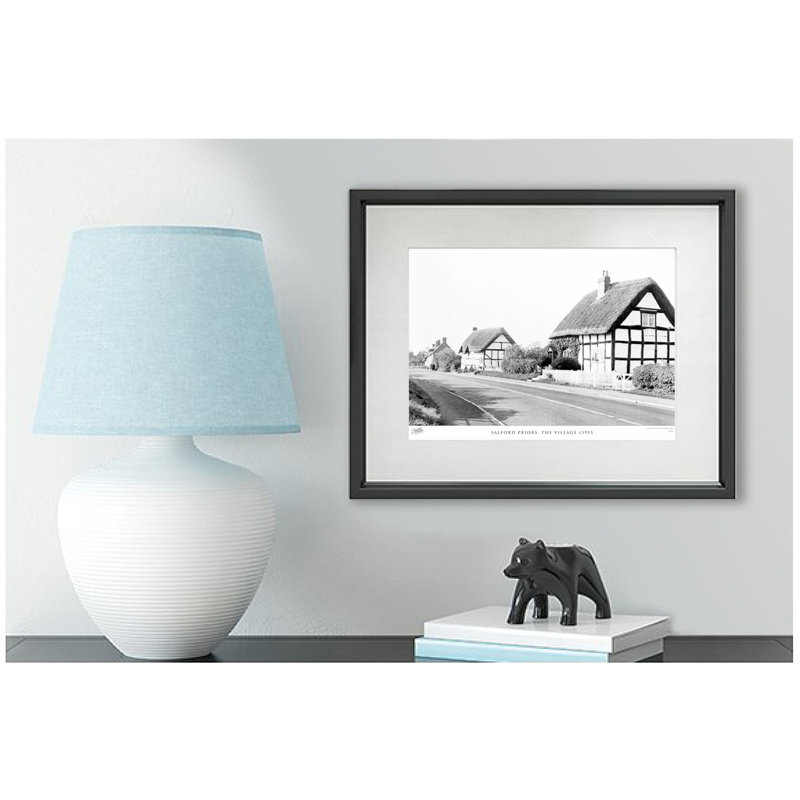 Salford Priors, The Village C1955 by Francis Frith - Single Picture Frame Print, 28cm H x 36cm W x 2.3cm D