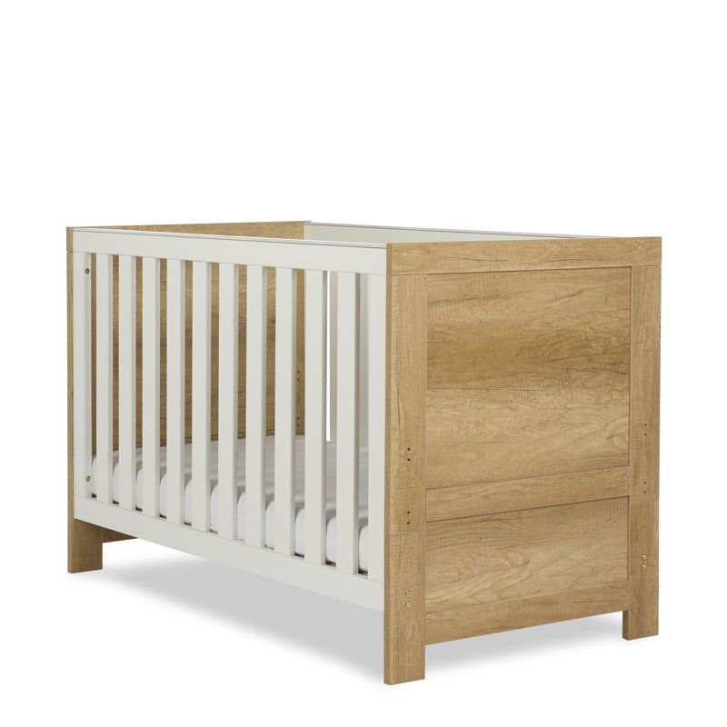 Nika Cot Bed - Oak & White