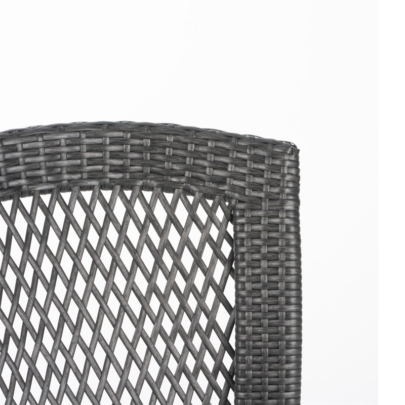 Chaise Farley Stacking Sidechair (excluant la table), Gris