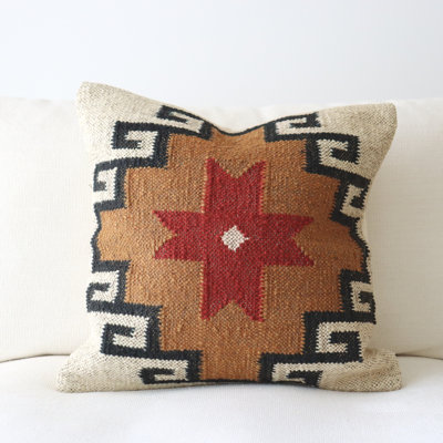 Kilim jute et laine
