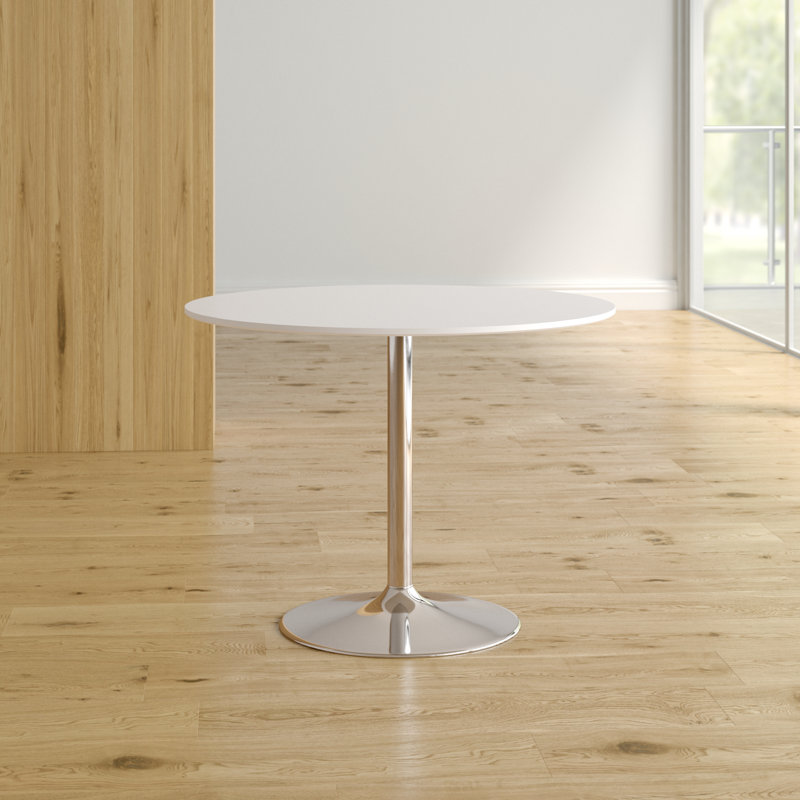 Bartow Round Metal Dining Table