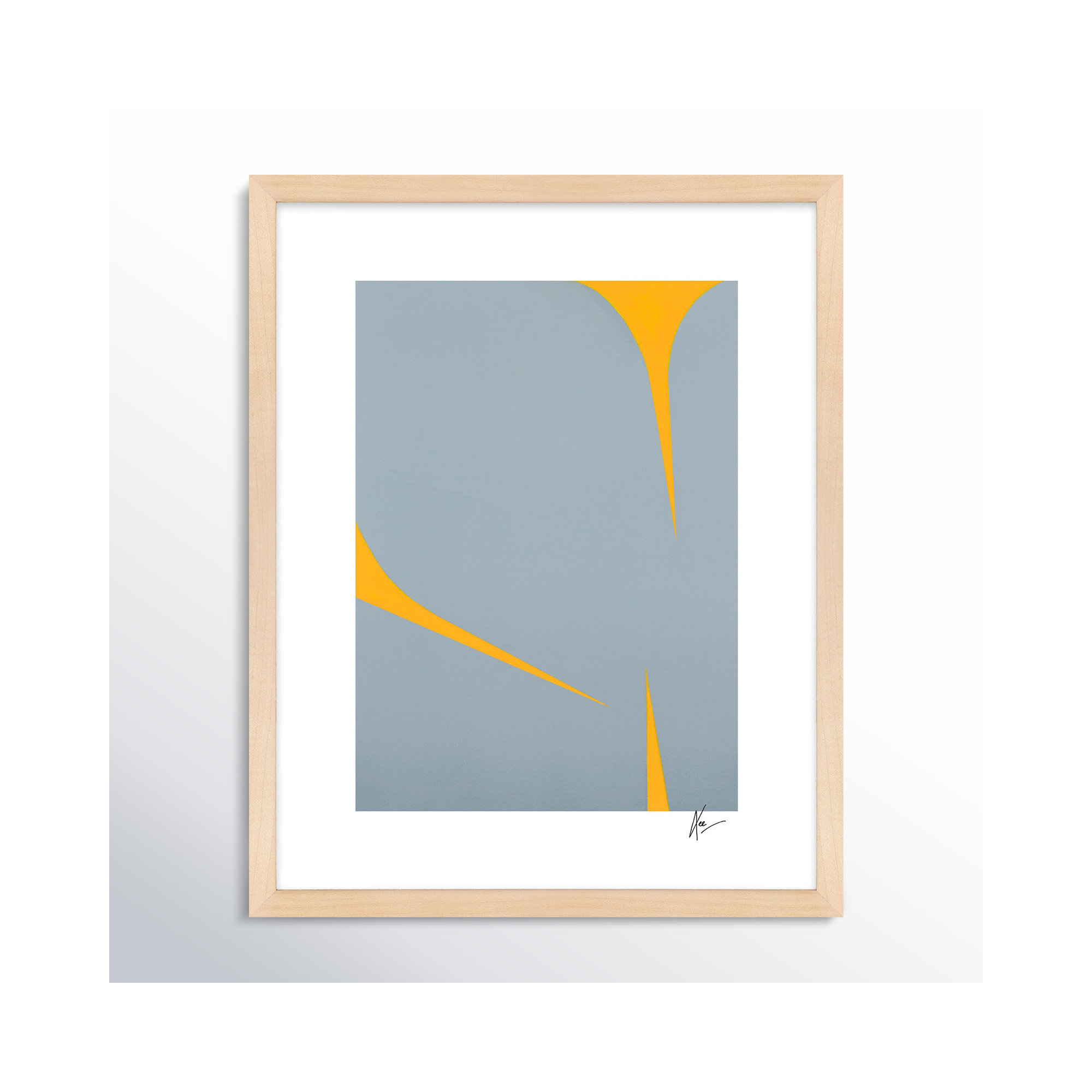 Clouds 2 by Lee Lessem, 40" W x 50" H, Beige 