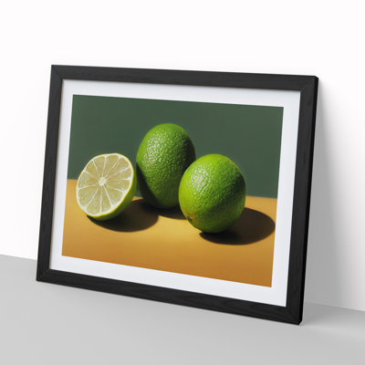 Lime Fruit - Single Picture Frame Print