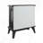 24" 3D  Flame Electric Infrared Quartz Fireplace Stove With Remote Control-225683559
