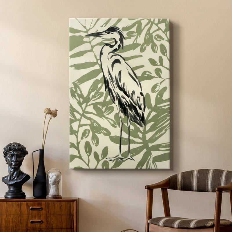 Retro Parlor Heron IV - galerie sur mesure, H 18 po x l 12 po