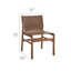 Chaise d'appoint en cuir Sonora-114657704