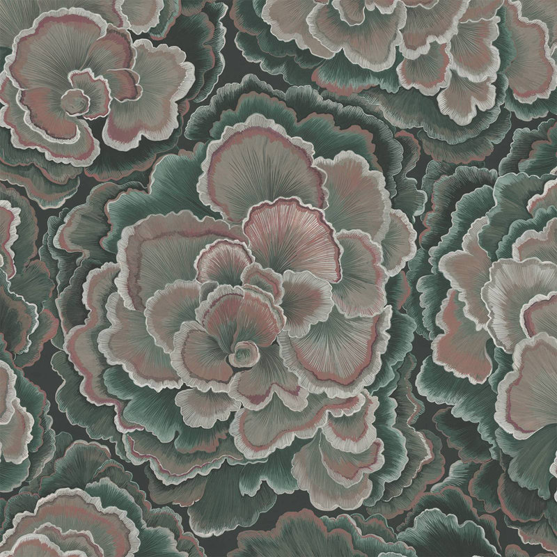 TRAMETES Wallpaper - Carex 9'10" - full height wallpaper, Hosta