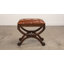 Empire Leather Accent Stool