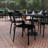 Merrymount Modern Commercial Grade 2 Slat Indoor/Outdoor Steel Dining Chair-1638319375-1675467939