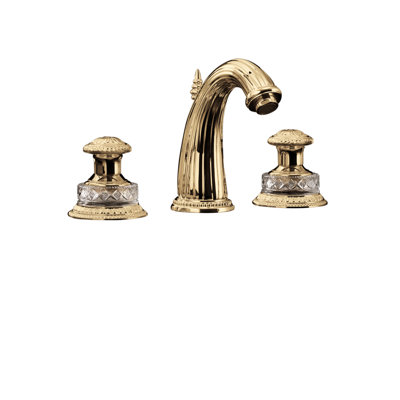 Swan Widespread Bathroom Faucet with Drain Assembly
