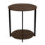 Table d'appoint ronde à 2 niveaux-62836033