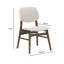 Chaise rembourrée en bois massif-121600694