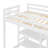 Caraway Convertible Triple Bunk Bed with Built-in Ladder, Slide & Guardrails-1887427125-1887427123