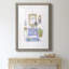 «Sketchy Bath II» - peinture encadrée-1157097765-1157097766
