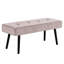 Banc rembourré 39,4 po Velours côtelé-1170711458
