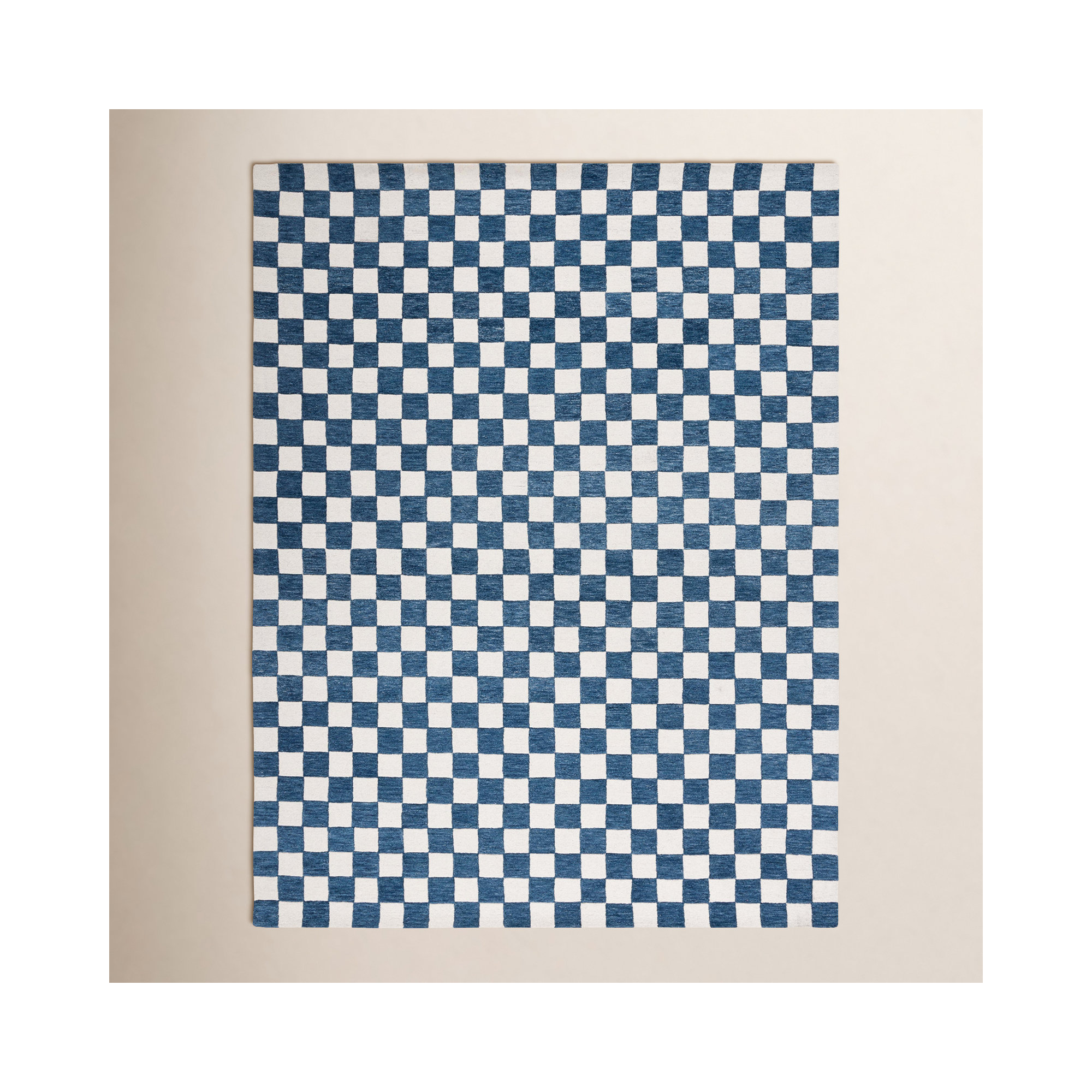 Freemont Area Rug In Blue/Ivory, Rectangle 9' x 12'